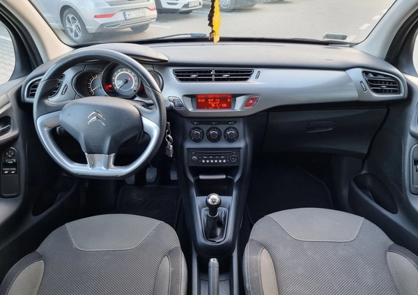 Citroen C3 cena 22900 przebieg: 156371, rok produkcji 2013 z Radom małe 352